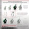 Service Caster 10 Inch Heavy Duty Green Poly on Cast Iron Wheel Caster Brakes 2 Rigid SCC, 2PK SCC-KP92S1030-PUR-GB-SLB-2-R-2 - alternate 4